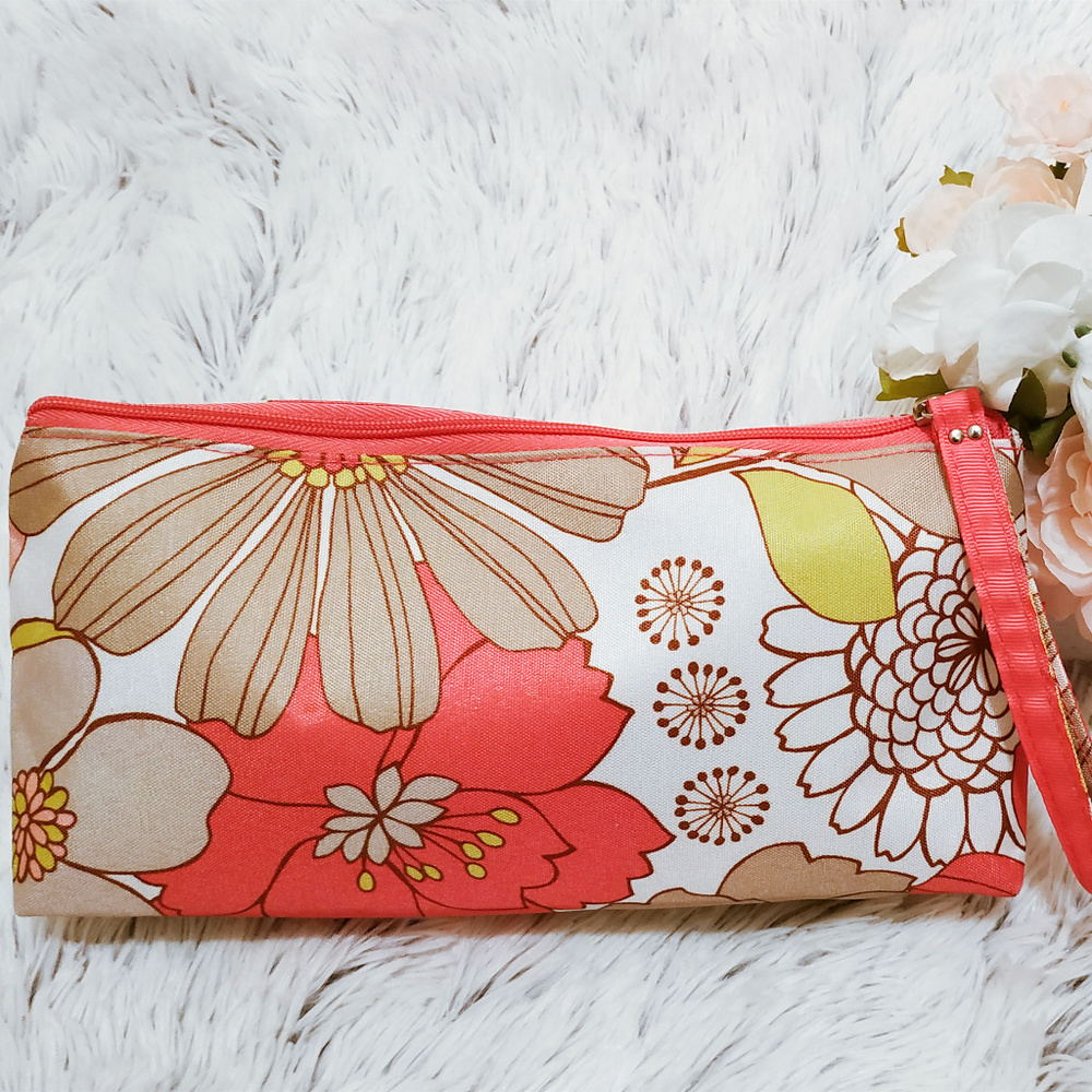 Clinique Cosmetic Bag Canvas Brand New